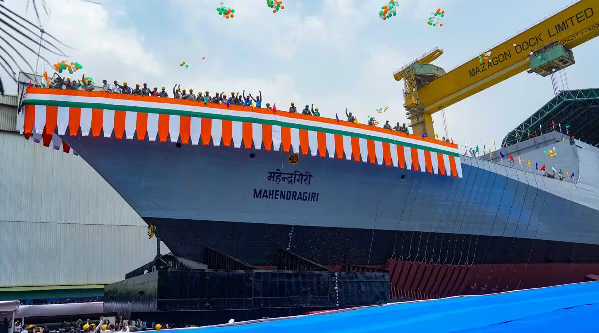 Mahendragiri, India’s new warship